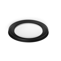 Plafón Dolme negro Faro